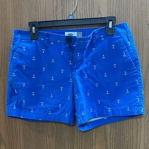 Old Navy Nautical Blue Shorts